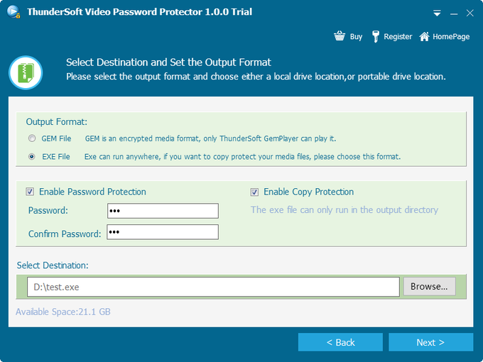 Video Password Protect Video Password Protect